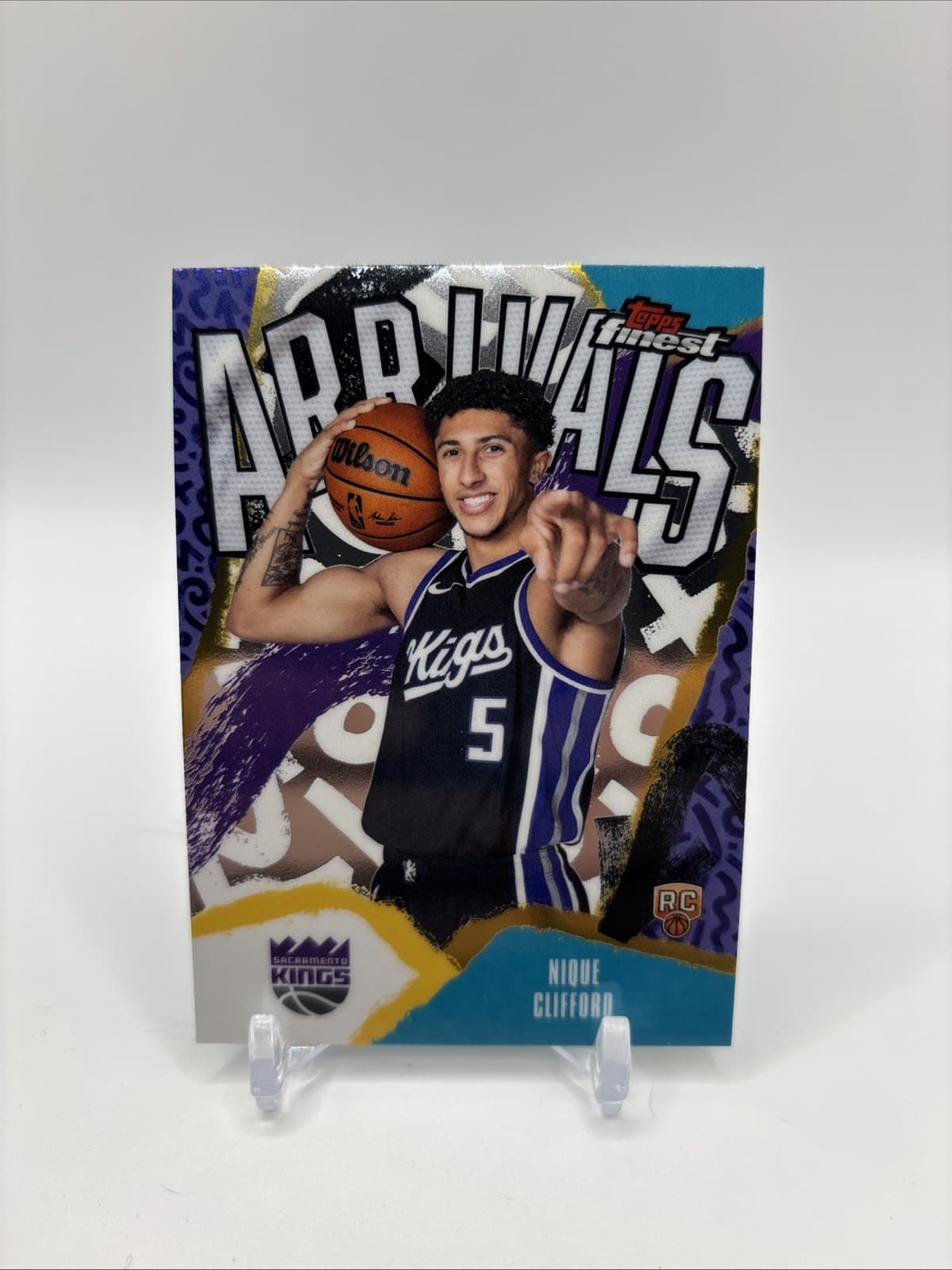 Basketball Arrivals Nique 2025 Topps Finest 2025 Topps Finest