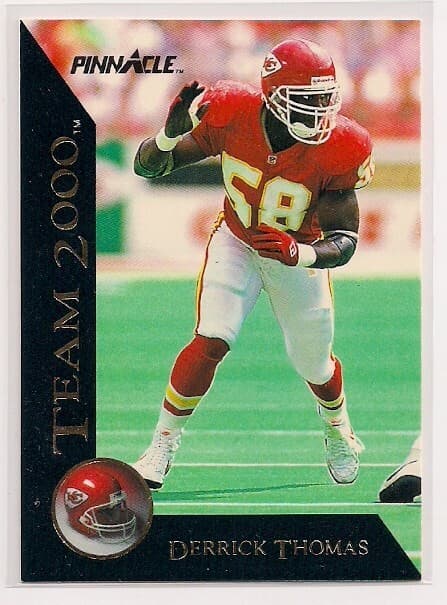DERRICK THOMAS PINNACLE *TEAM 1992