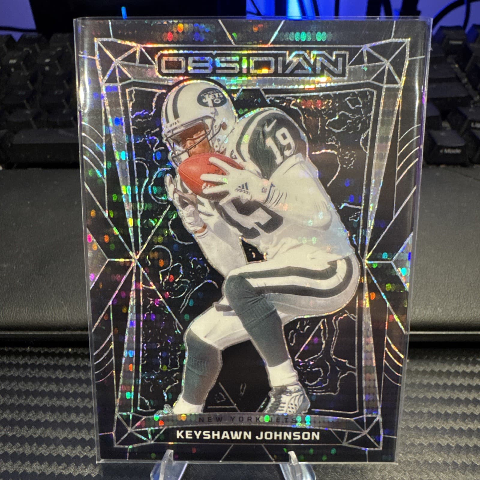 Keyshawn Johnson Obsidian 2024 Panini 2024 Panini