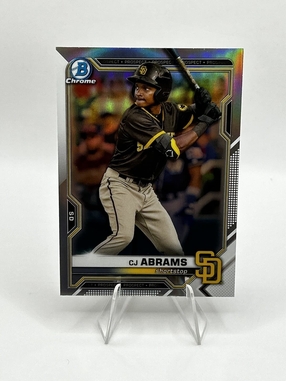 Abrams Draft Padres 2021 Bowman Chrome 2021 Bowman Chrome
