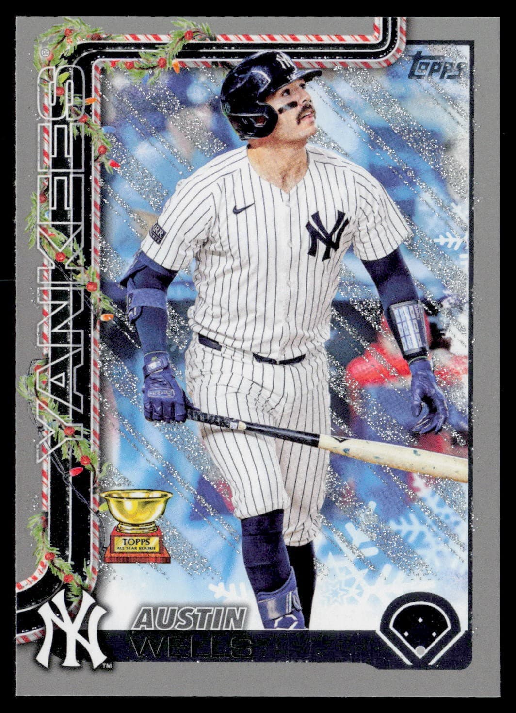 Holiday Austin Wells 2025 Topps 2025 Topps silver