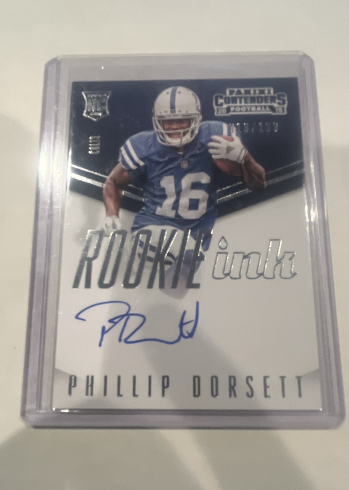 Ink Rps Phillip 2015 Panini Contenders 2015 Panini Contenders