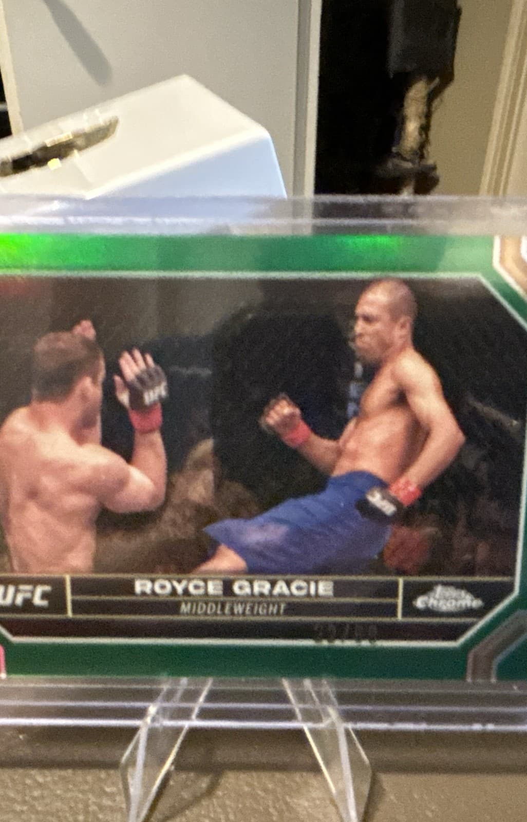 Royce Gracie trading card