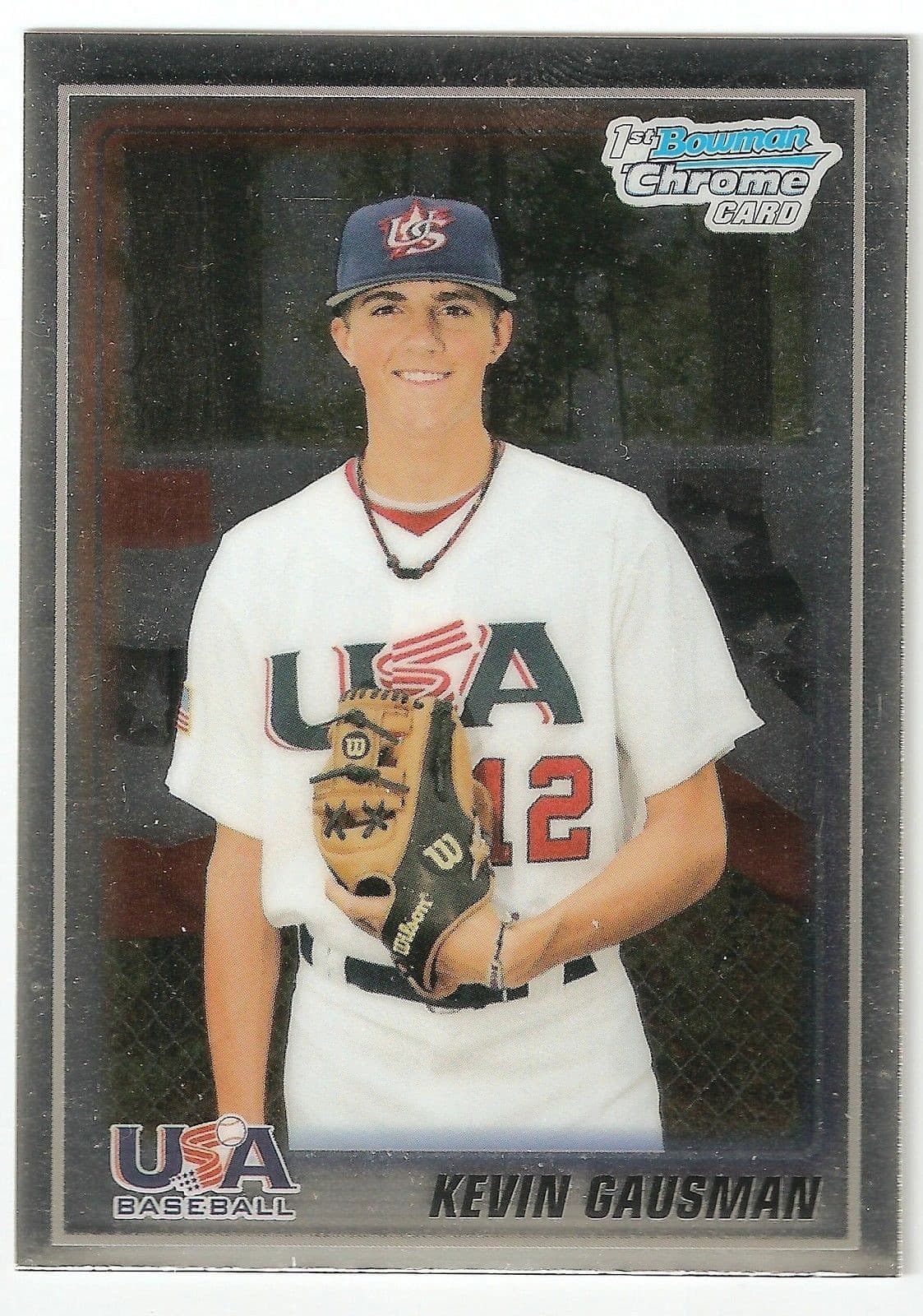 Prospects KEVIN GAUSMAN USA 18 2010 Bowman Chrome 2010 Bowman Chrome