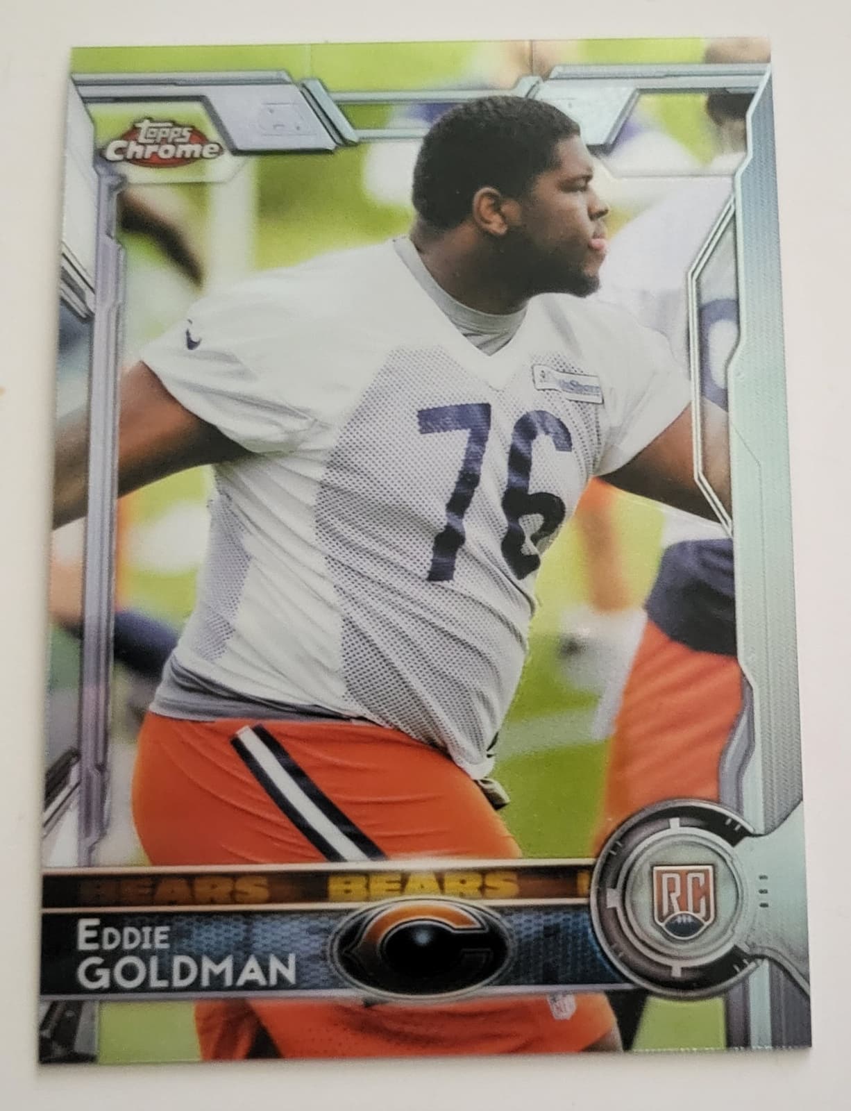 Eddie Goldman Chicago 2015 Topps Chrome 2015 Topps Chrome