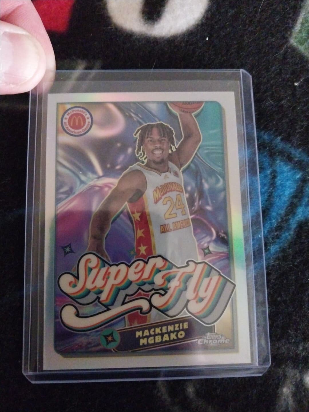 Donalds Mackenzie Mgbako 2023 Topps Chrome 2023 Topps Chrome
