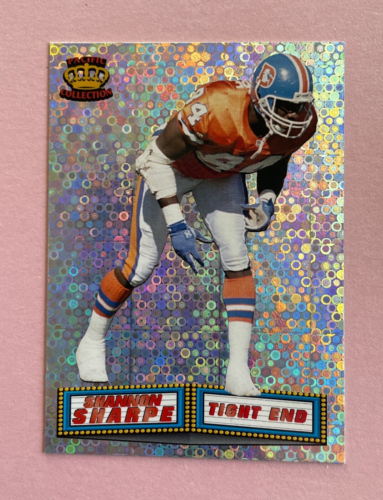 Football Shannon Sharpe 1994 Pacific