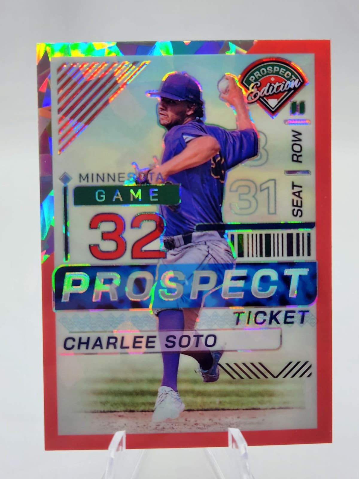 Prospect Edition Charlee 2025 Panini 2025 Panini red