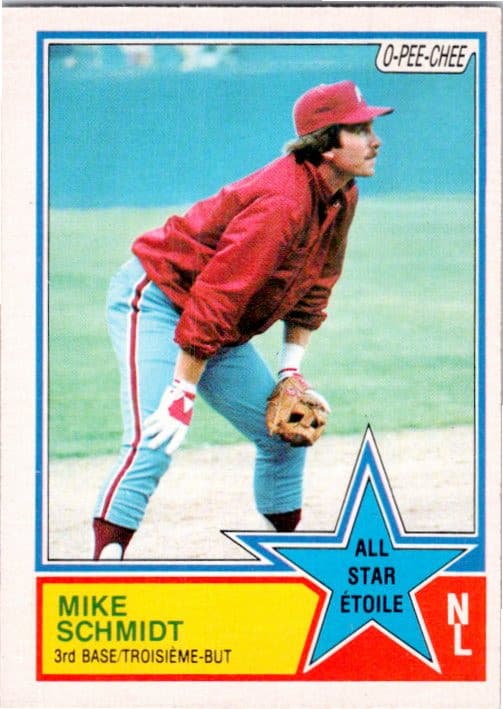 Mike Schmidt 1983 topps Topps