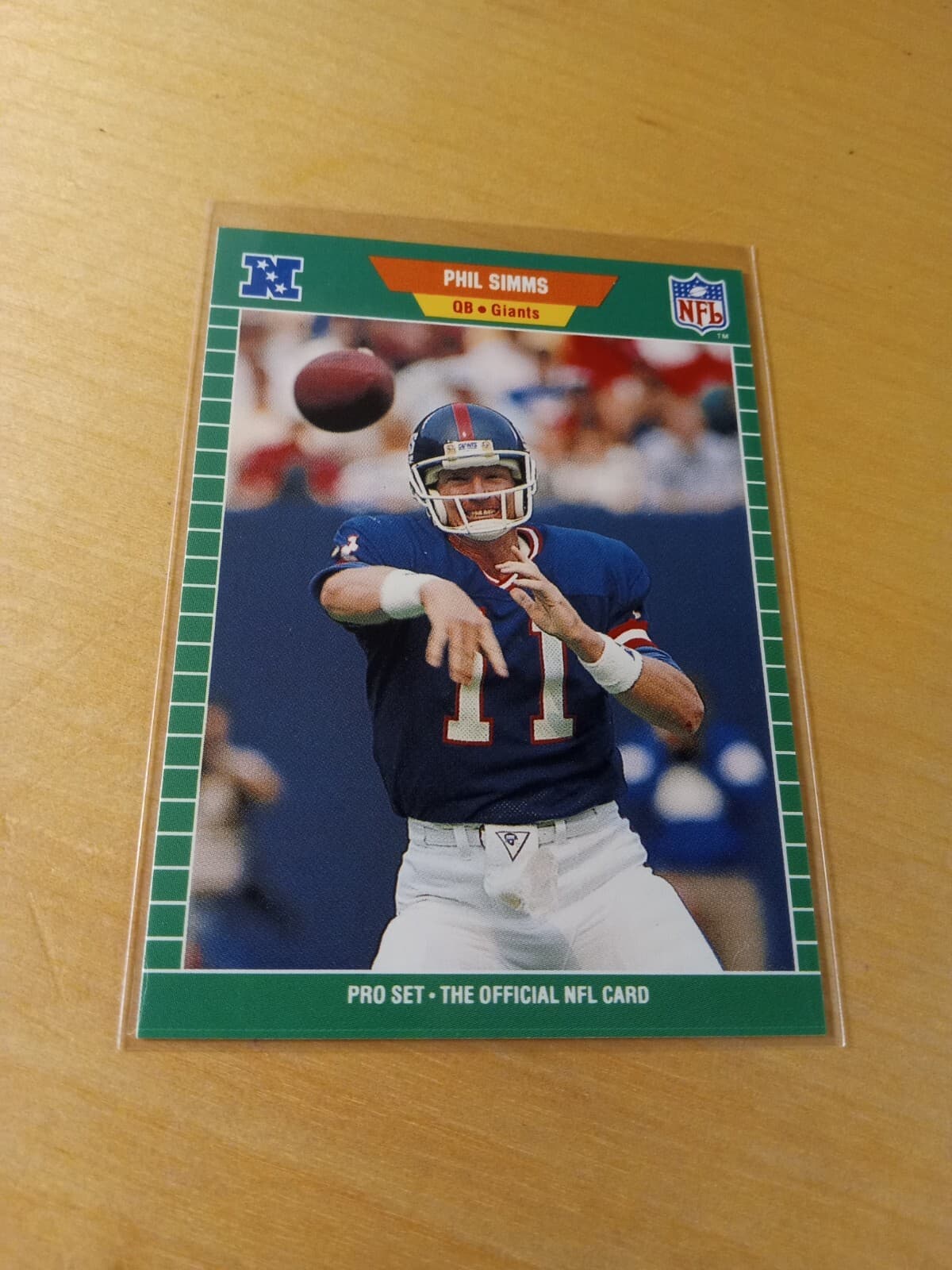 New York Giants 1989 Pro Set
