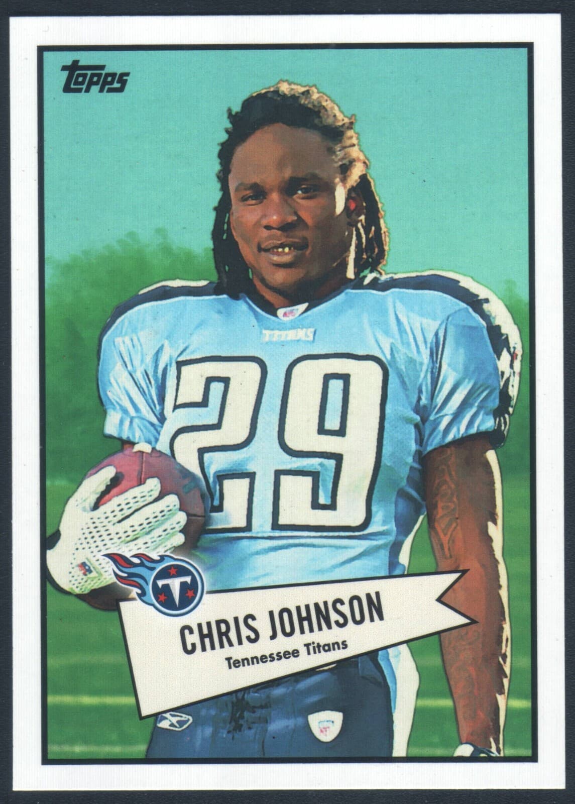 Chris Johnson Bowman 1952 Topps