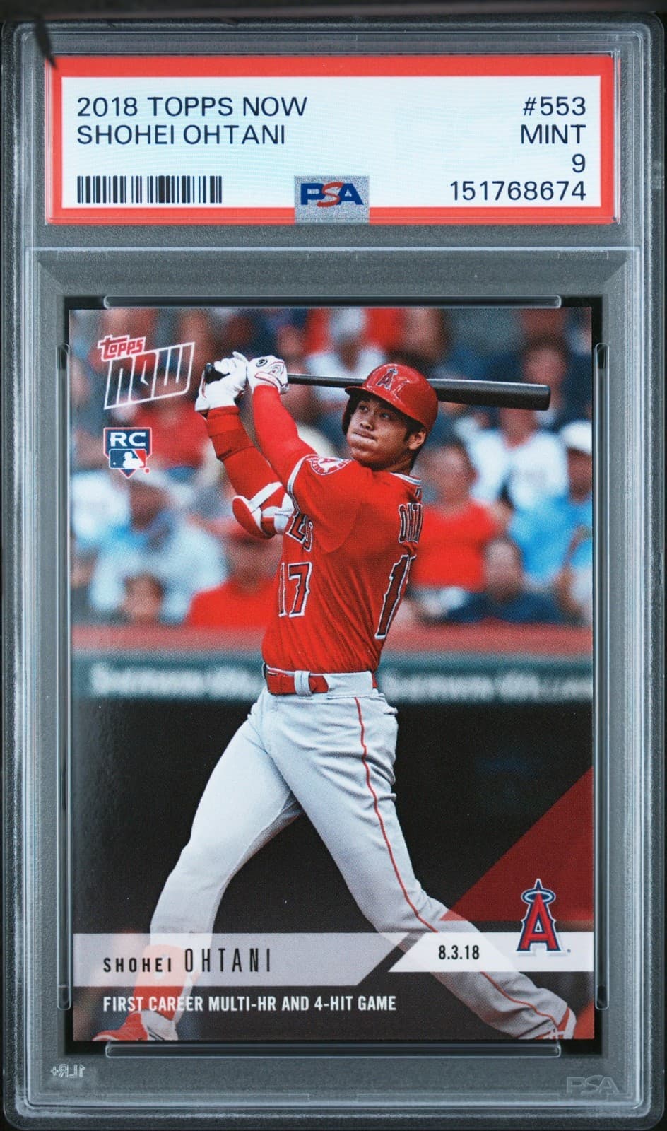 Shohei Ohtani 2018 topps