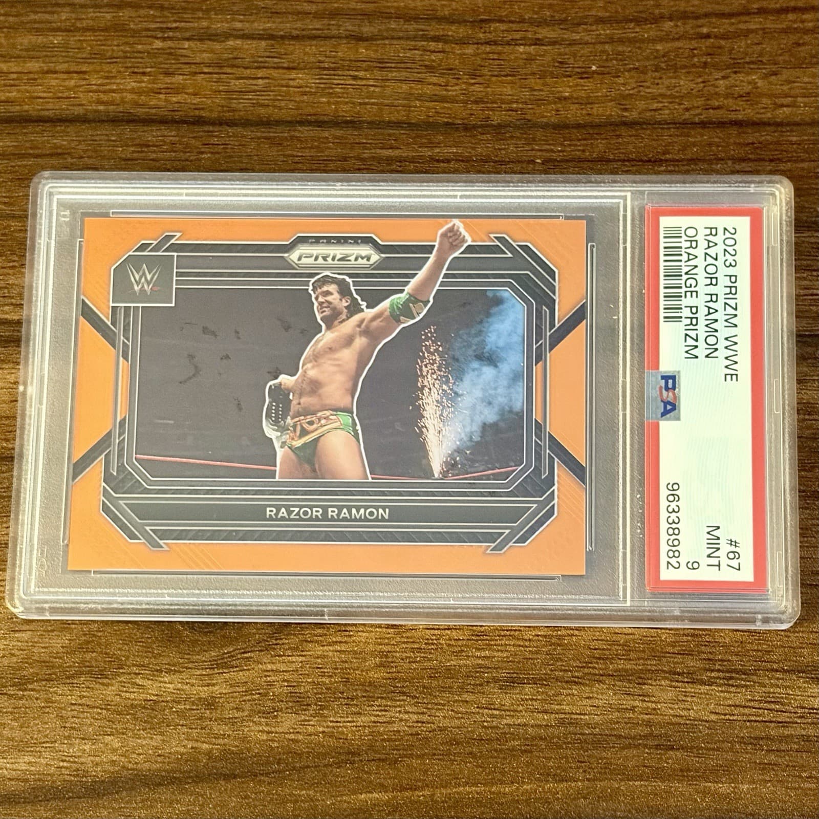 Razor Ramon Orange 2023 Panini Prizm 2023 Panini Prizm orange