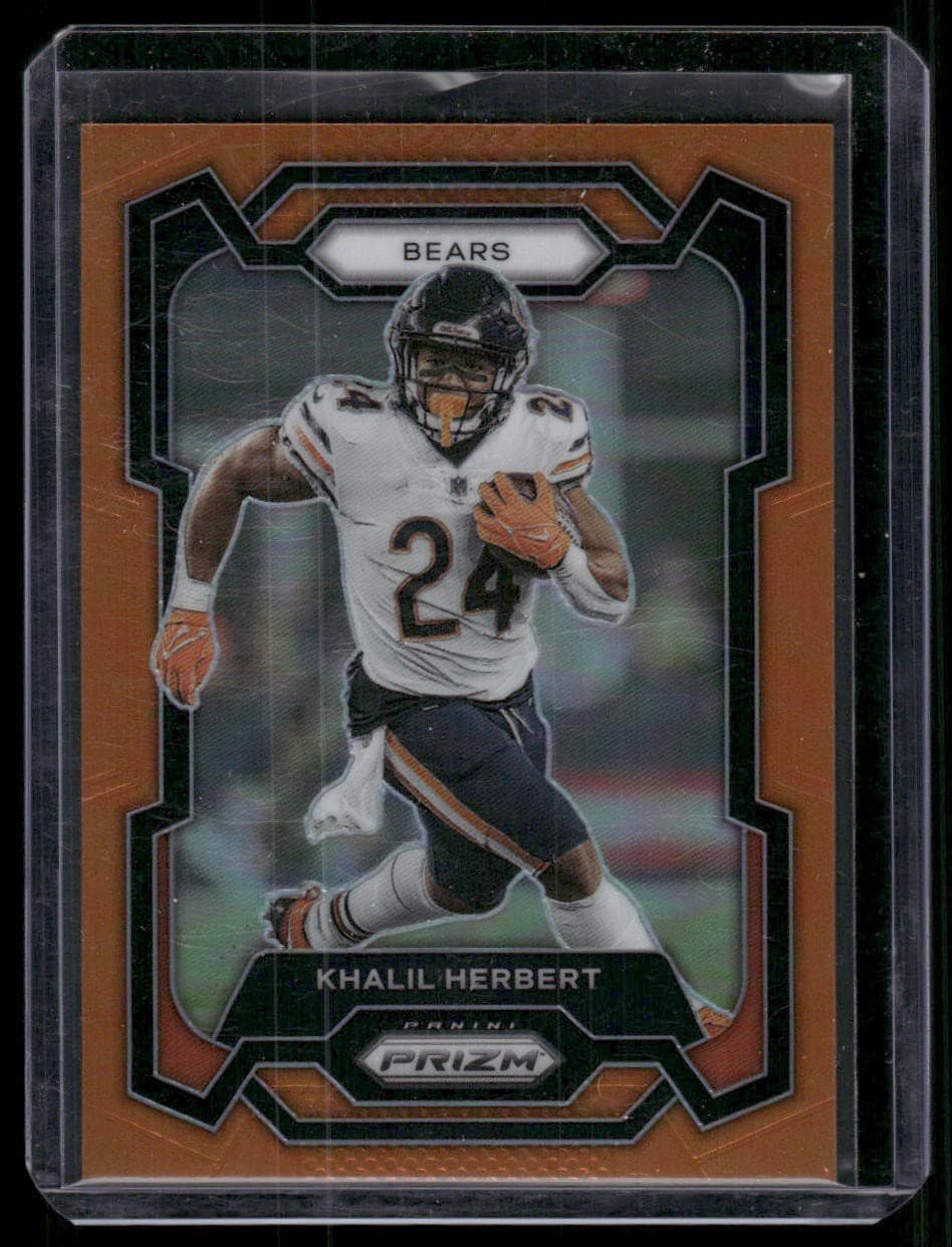 Khalil Herbert Orange 2023 Panini Prizm 2023 Panini Prizm