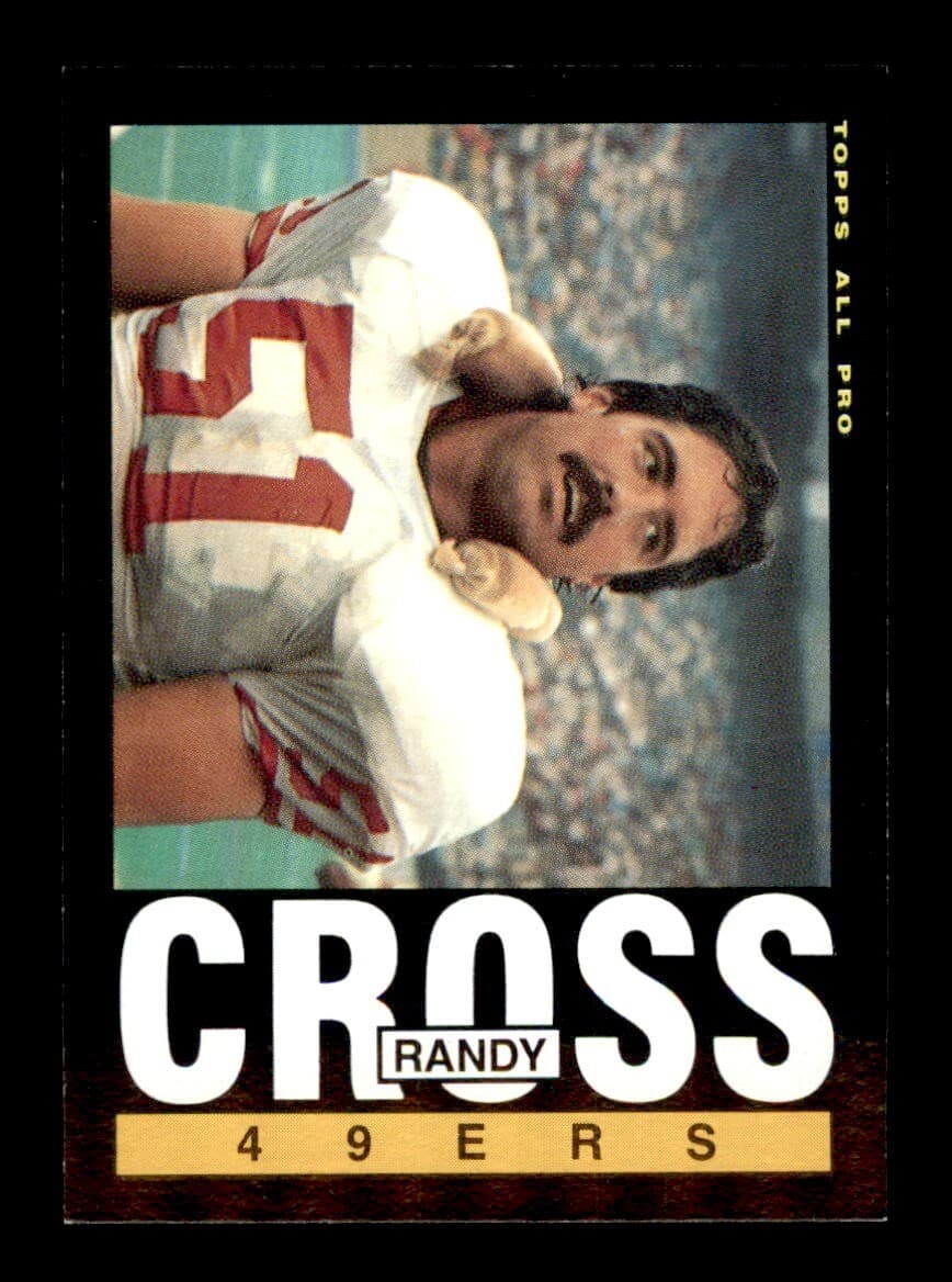 Football Randy Cross #152