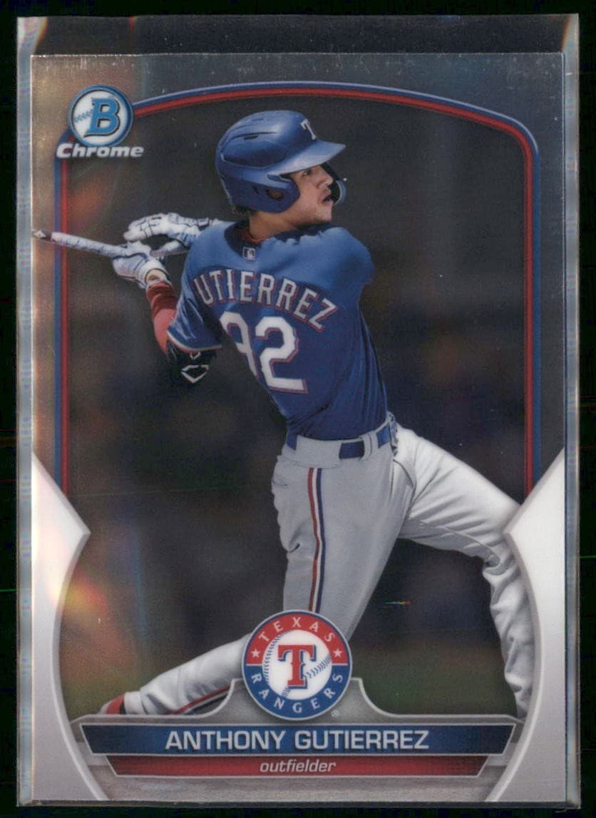 Anthony Gutierrez 2023 Bowman Chrome 2023 Bowman Chrome