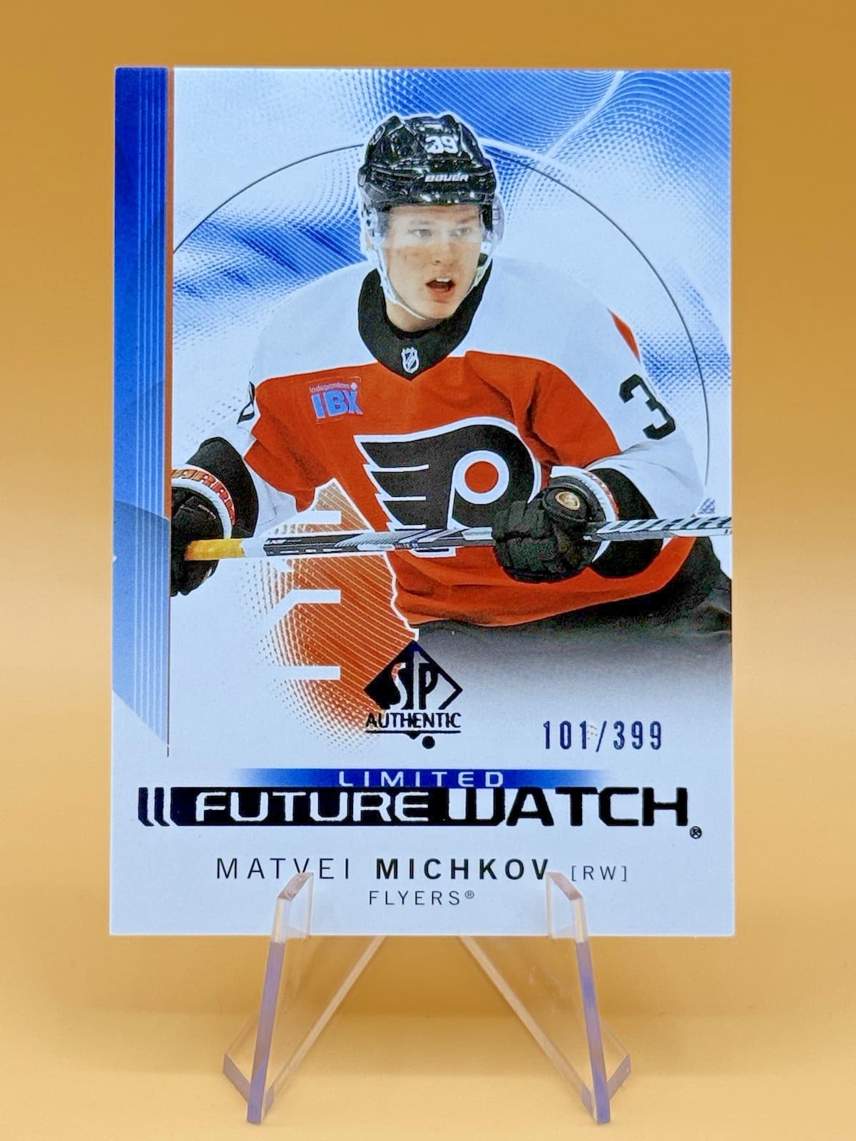 Matvei Michkov trading card