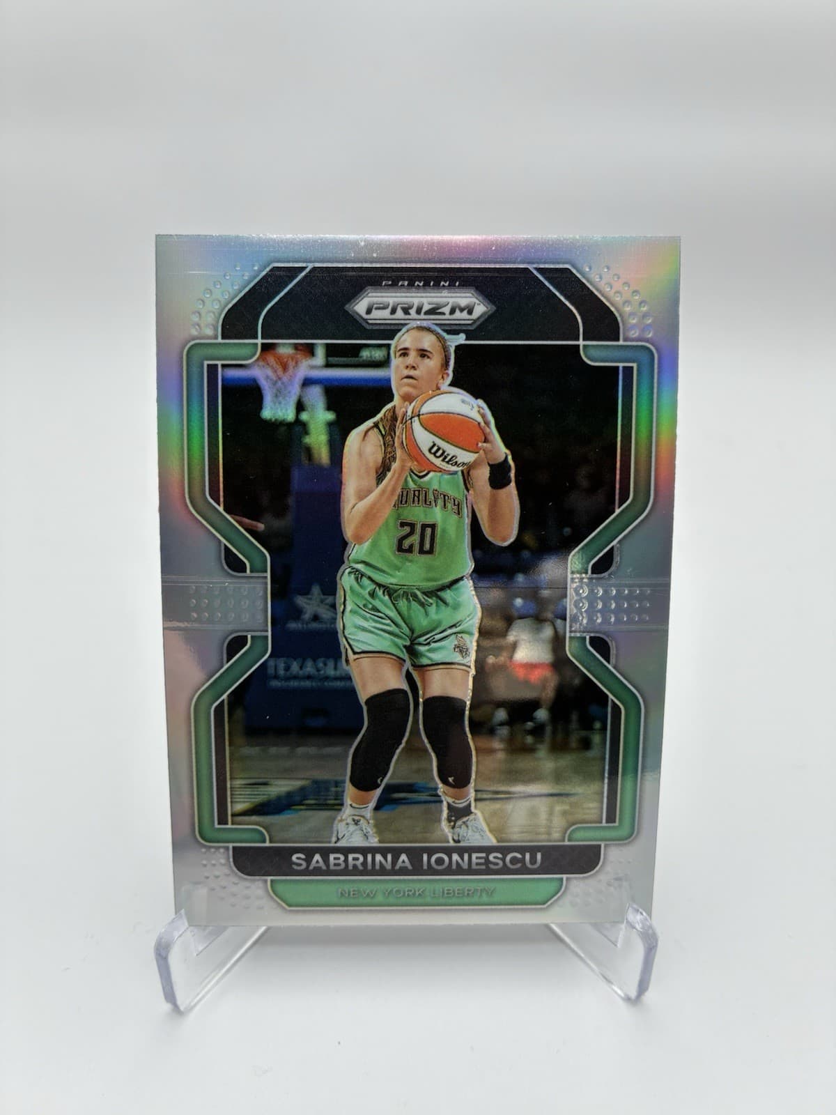 Sabrina Ionescu Silver 2022 Panini Prizm 2022 Panini Prizm silver