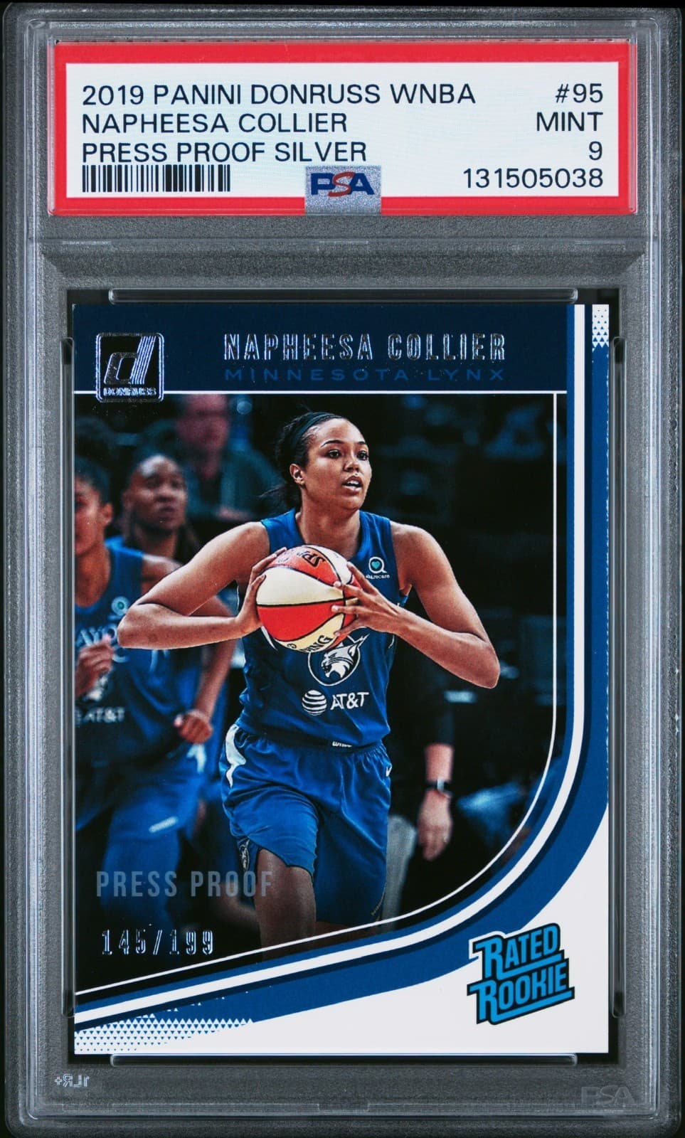 Joel Embiid 2019 panini Donruss Optic