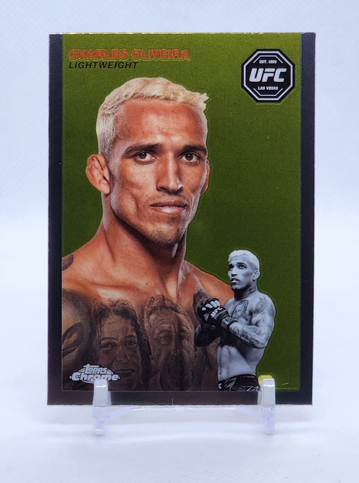 UFC CHARLES OLIVEIRA Topps -23 2024 Topps Chrome 2024 Topps Chrome