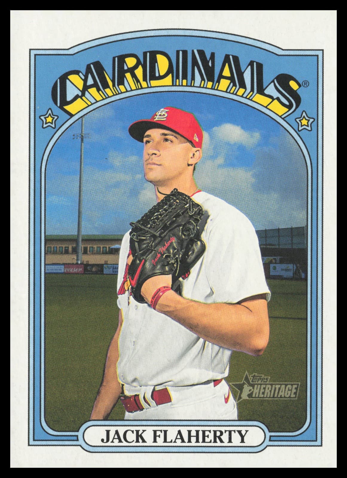 Jack Flaherty St 2021 Topps Heritage