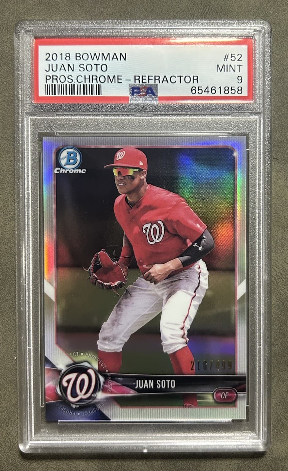 Prospects Juan Soto 2018 Bowman Chrome