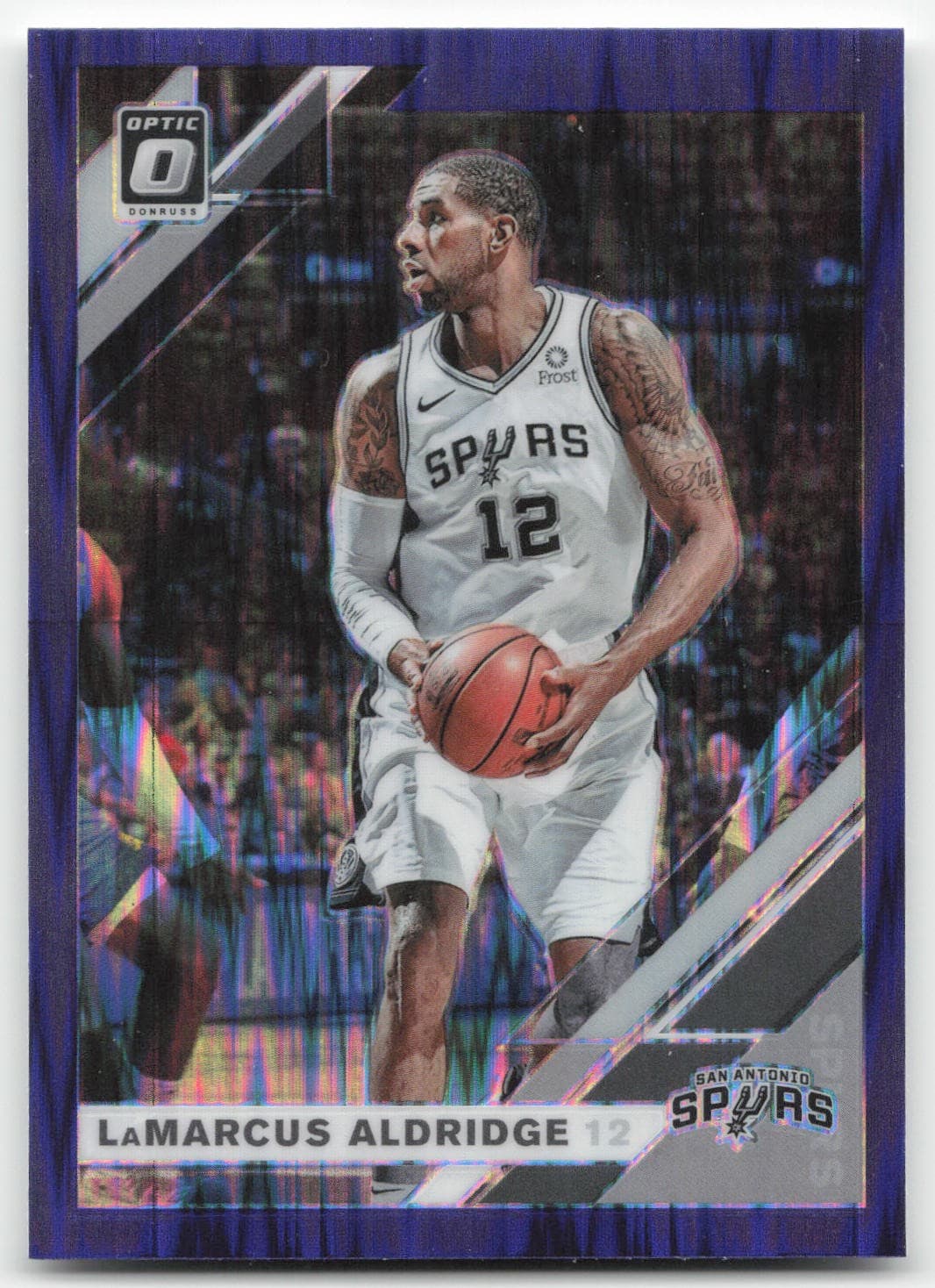 Marcus Aldridge Purple 2019 Donruss Optic 2019 Donruss Optic