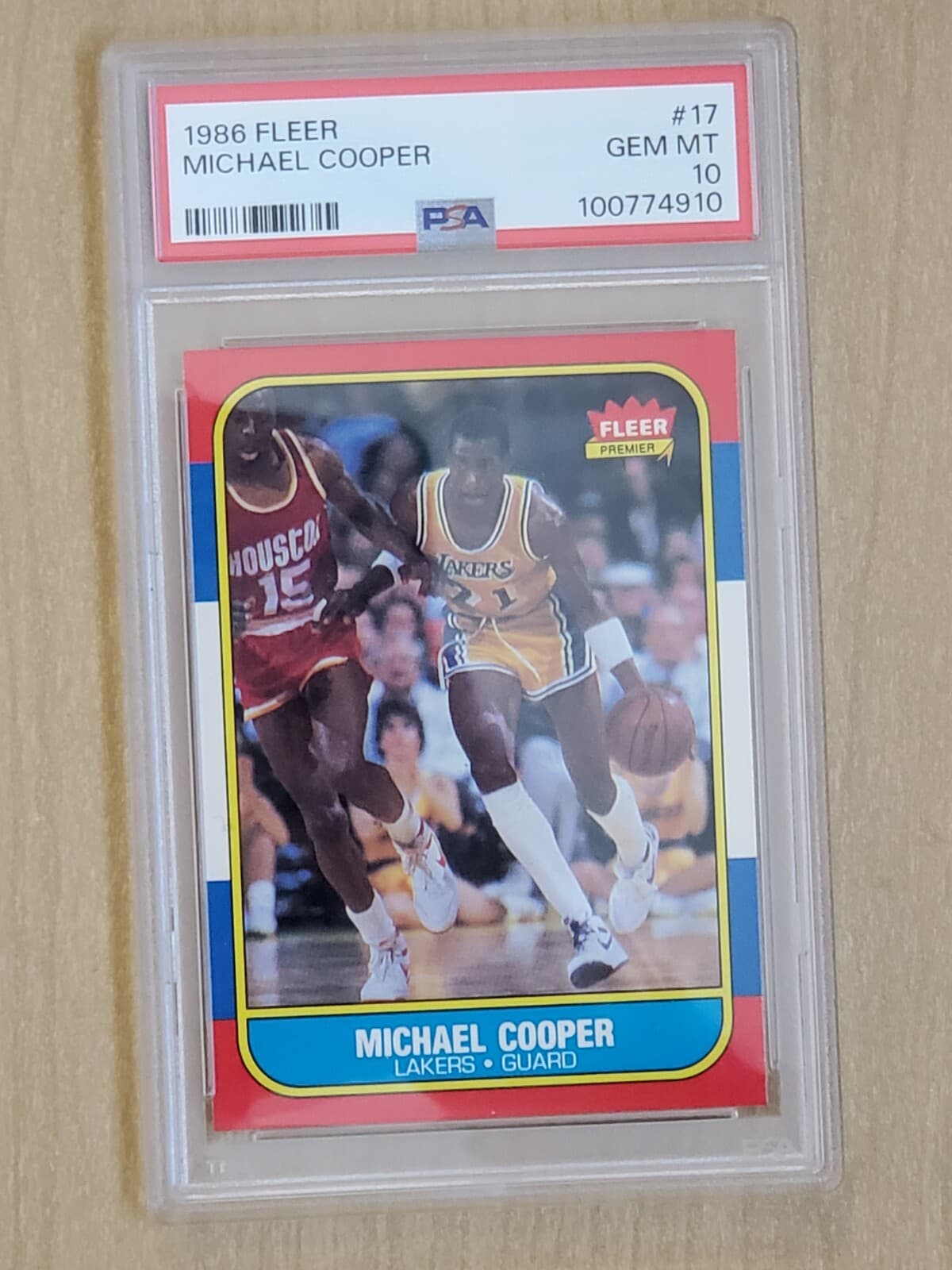 Michael Cooper 1986 Fleer 1986 Fleer