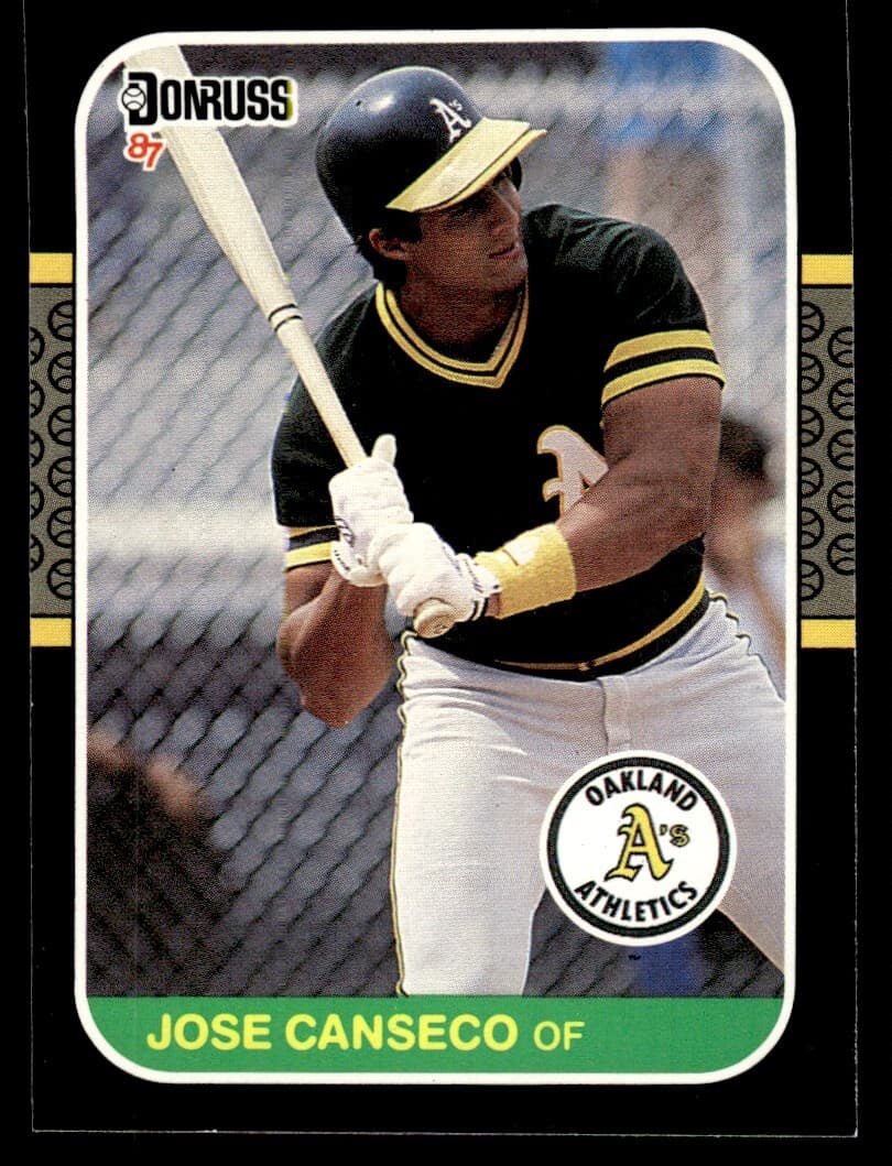 Jose Canseco 1987 Donruss 1987 Donruss