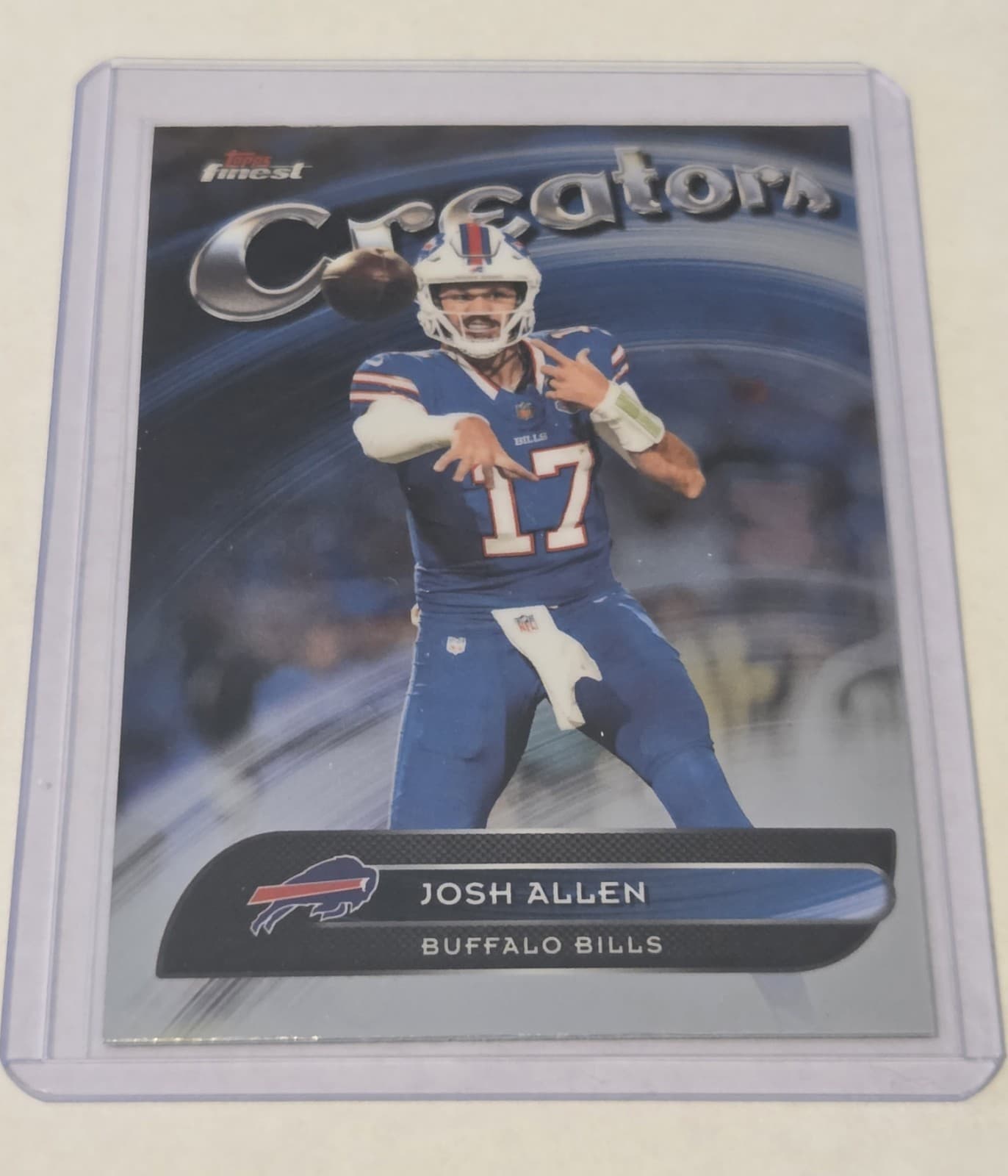 Football Josh Allen 2025 Topps Finest 2025 Topps Finest