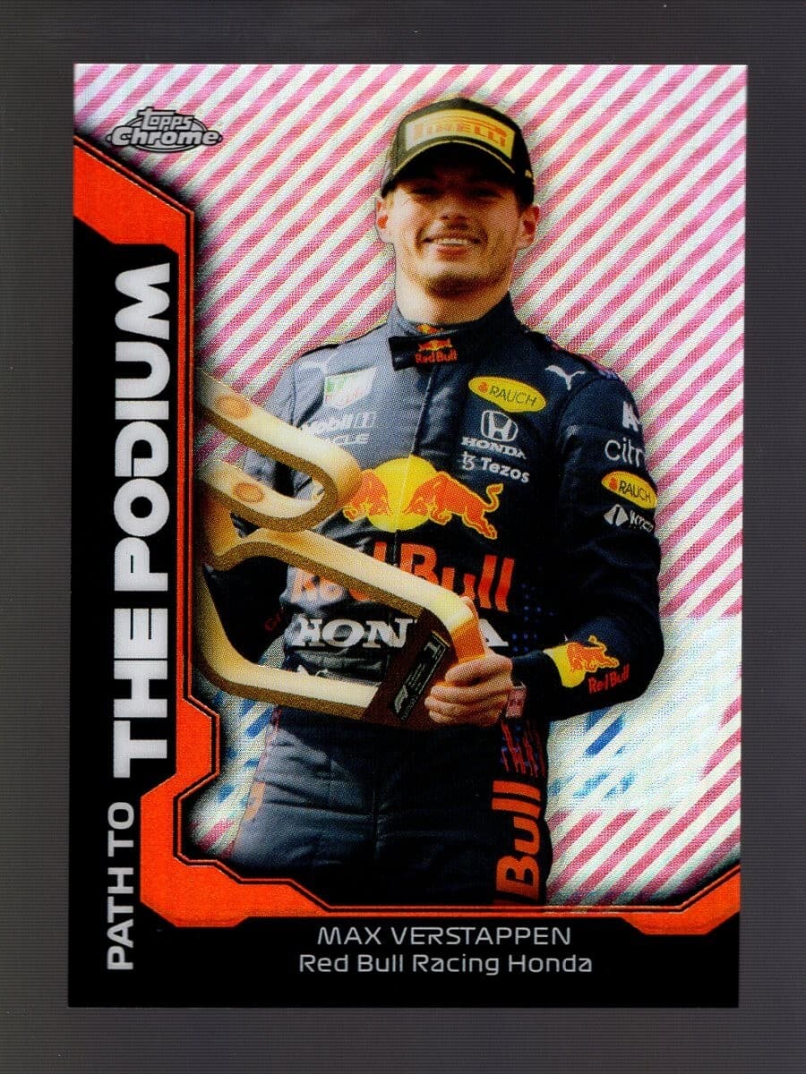 FORMULA 1 F1 PATH TO THE PODIU 2021 Topps Chrome 2021 Topps Chrome