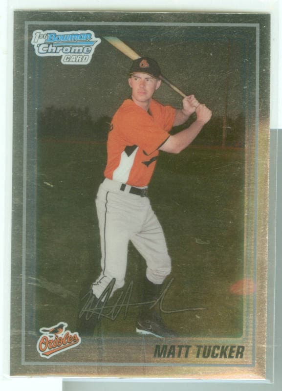 Matt Tucker Baltimore 2010 Bowman