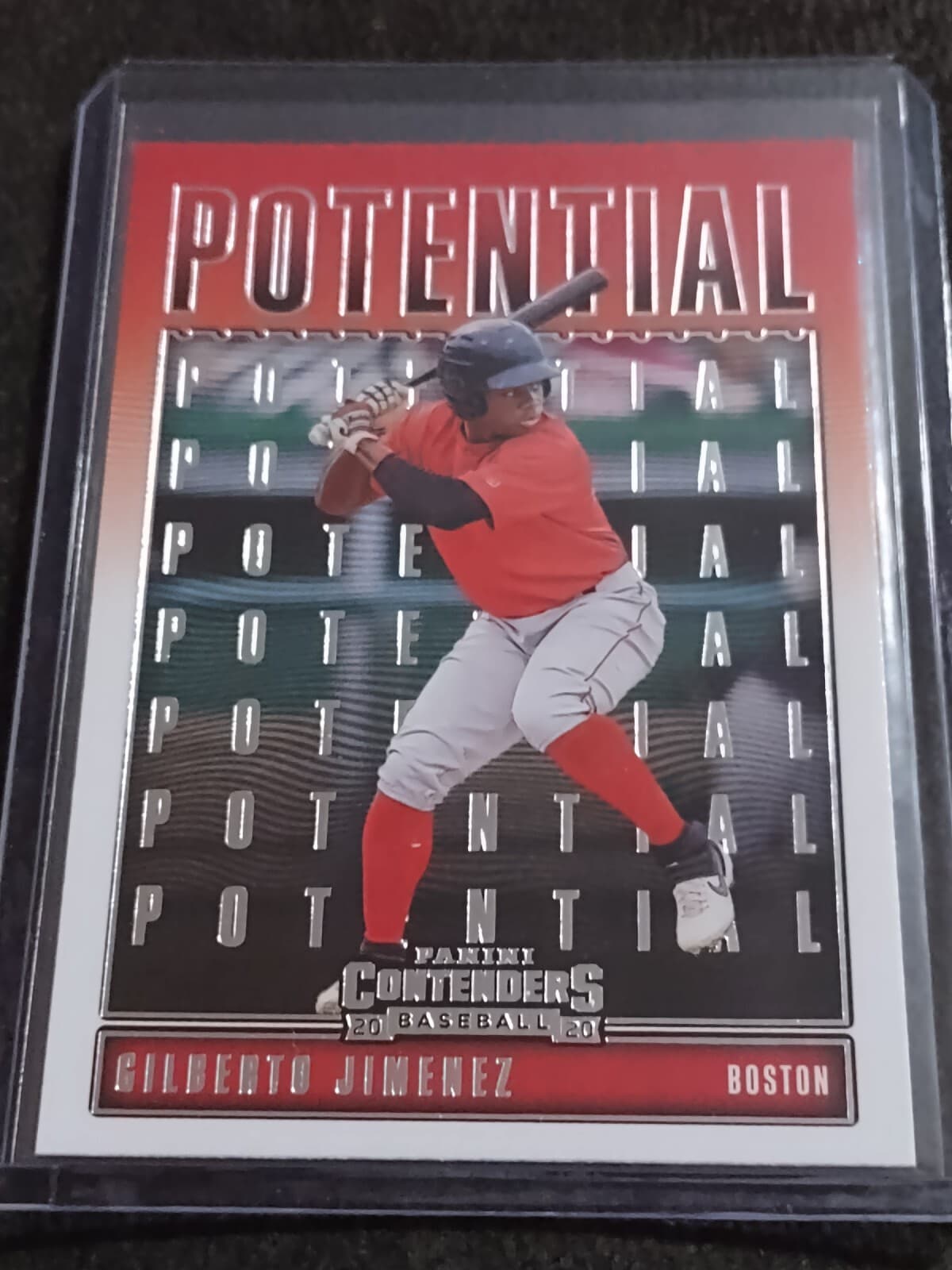 Gilberto Jimenez Boston 2020 Panini Contenders 2020 Panini Contenders