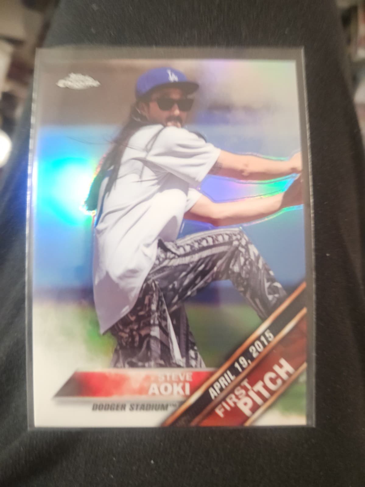 First Pitch Steve 2016 Topps Chrome 2016 Topps Chrome