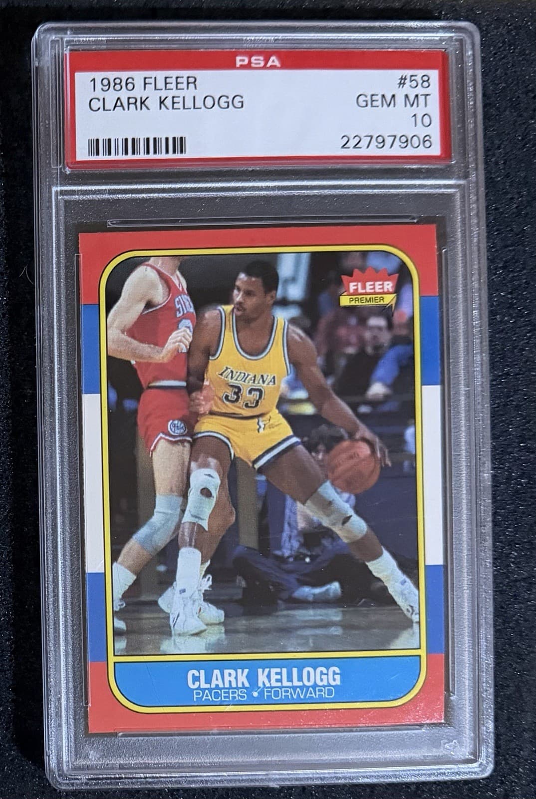 Clark Kellogg 1986 Fleer 1986 Fleer