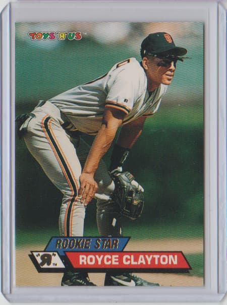 Us Royce Clayton 1993 Topps Stadium Club