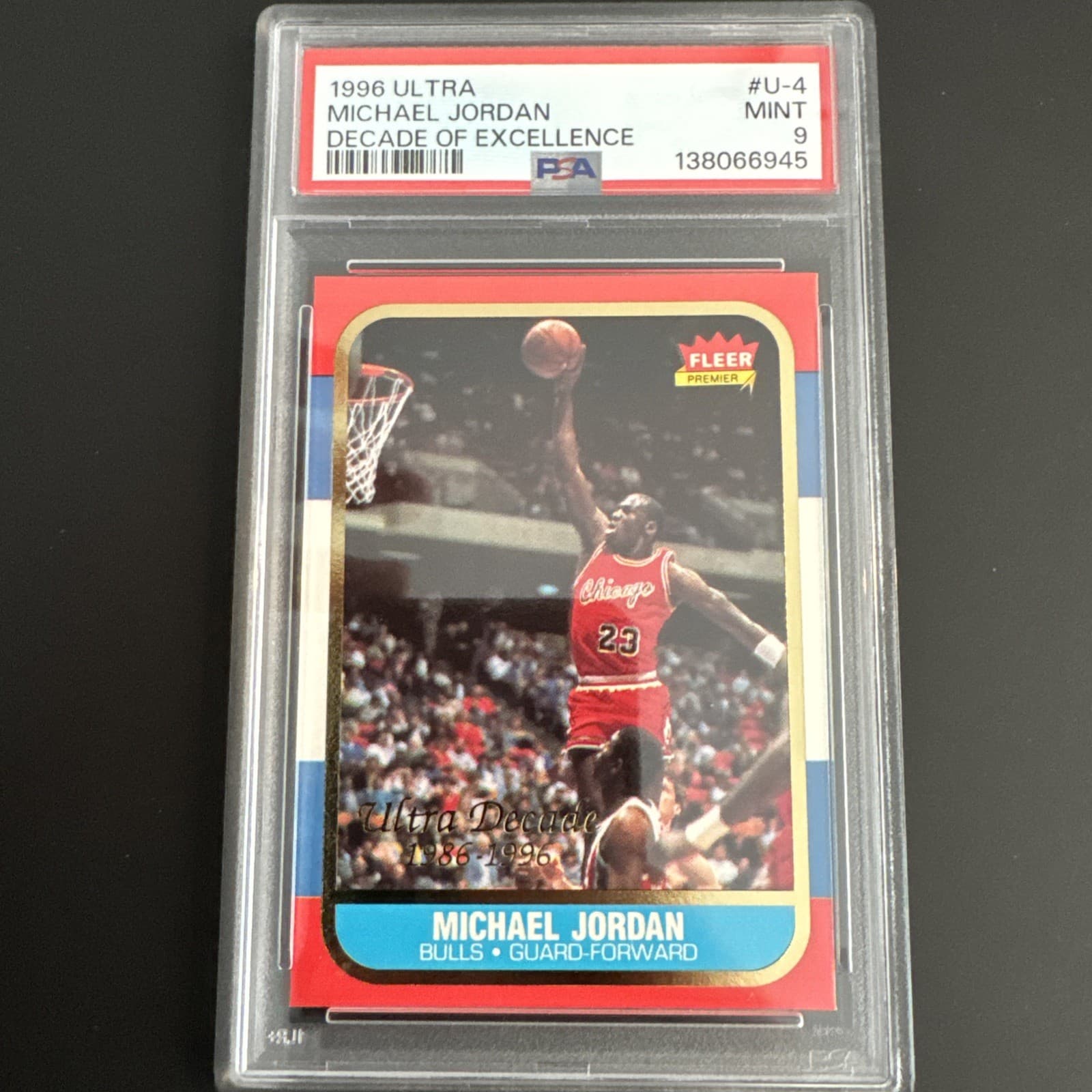 Premiere Ultra Decade 1996 Fleer
