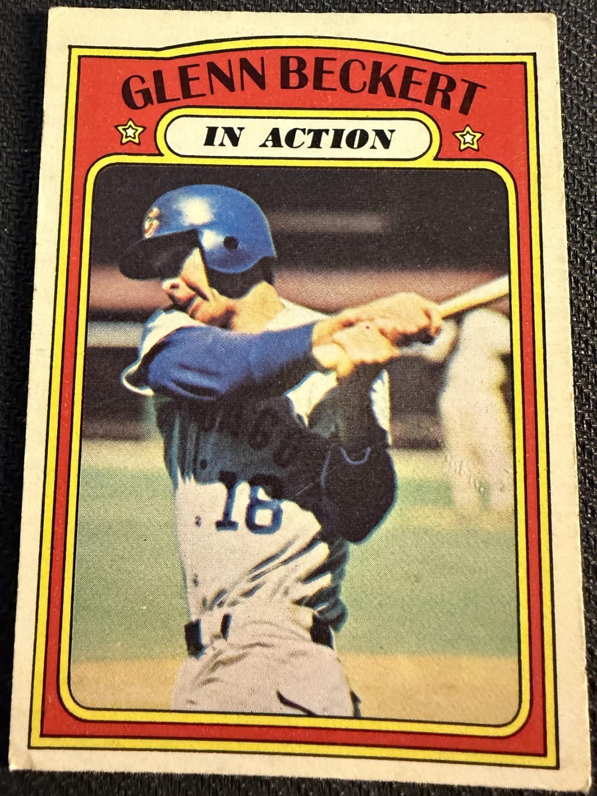 Baseball Glenn Beckert 1972 O-Pee-Chee