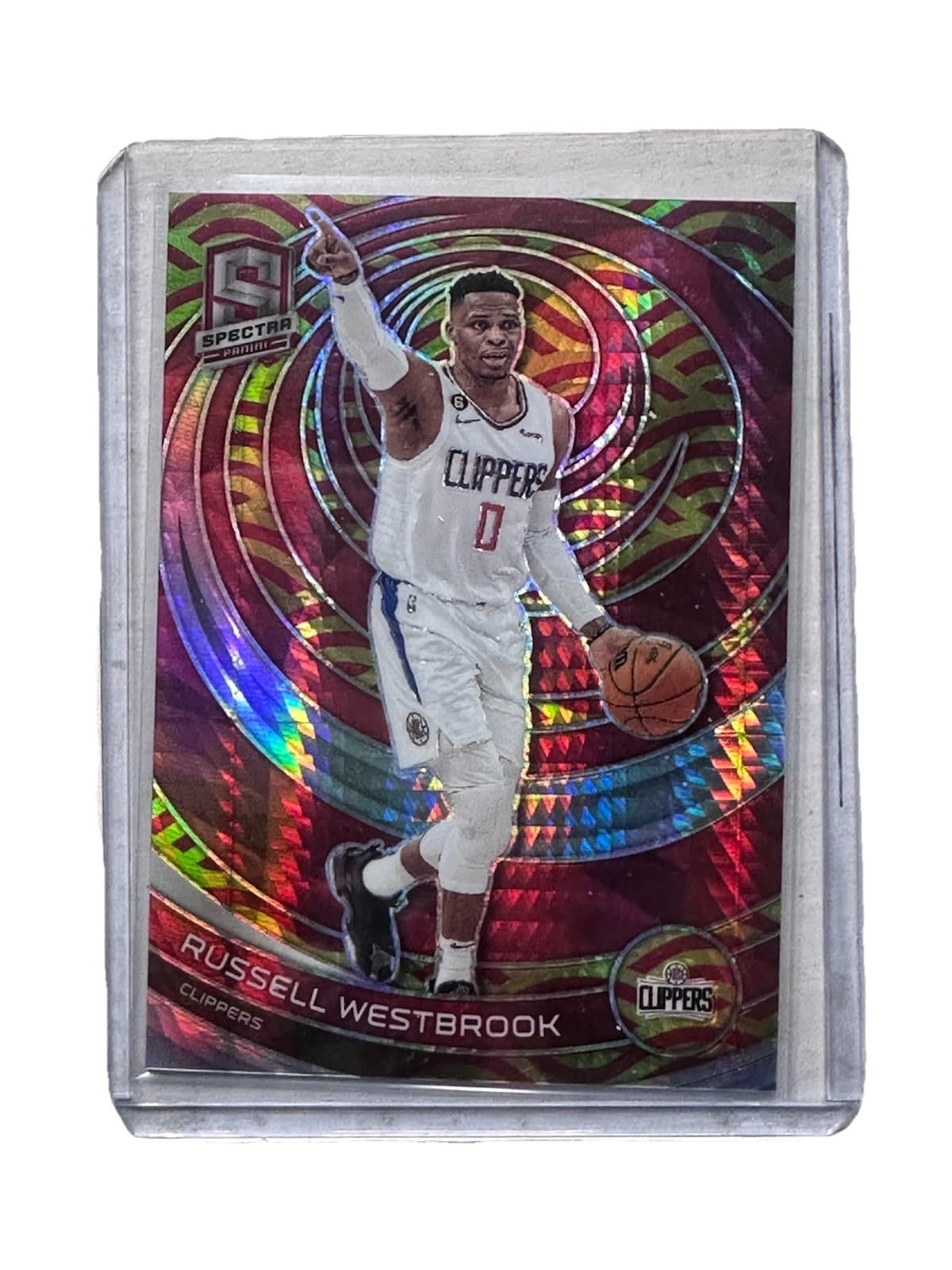 Russell Westbrook Asia 2022 Panini 2022 Panini red