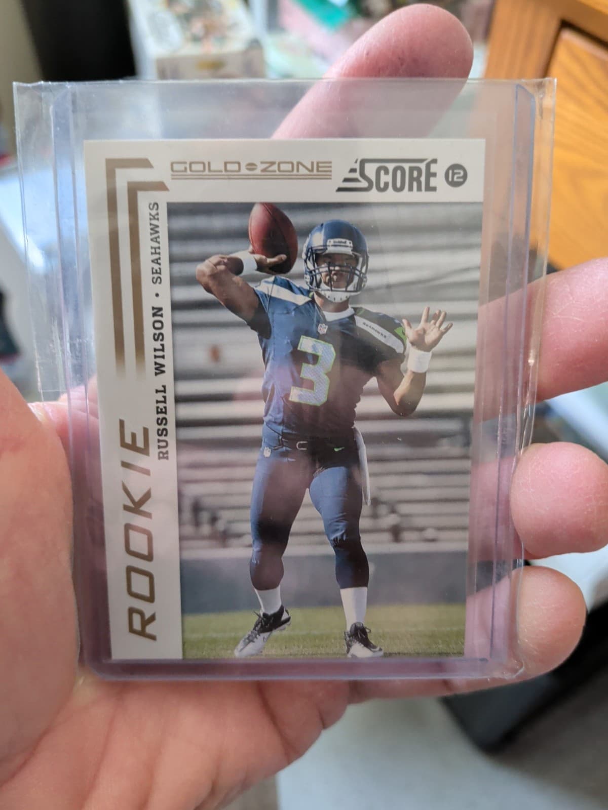 Russell Wilson Gold 2012 Score 2012 Score gold