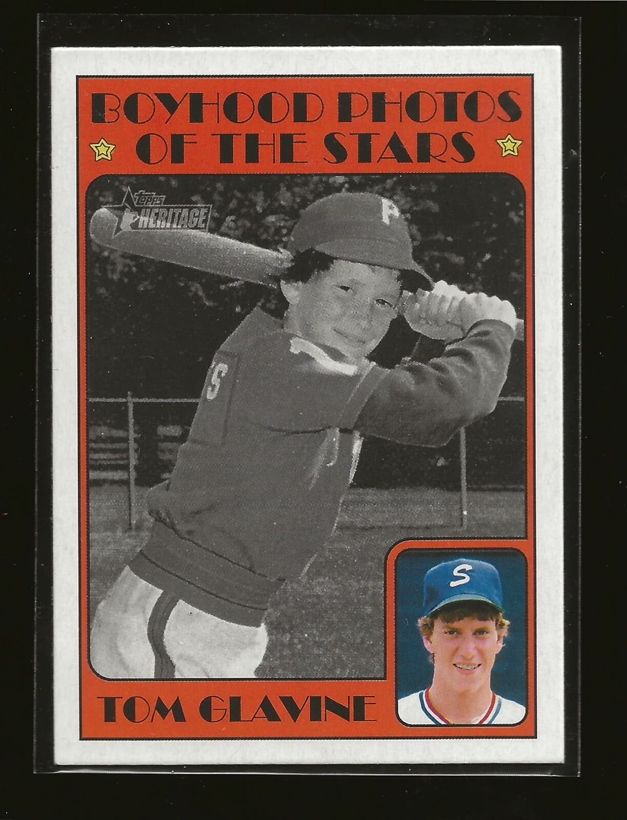 Minor Boyhood Photos 2021 Topps Heritage
