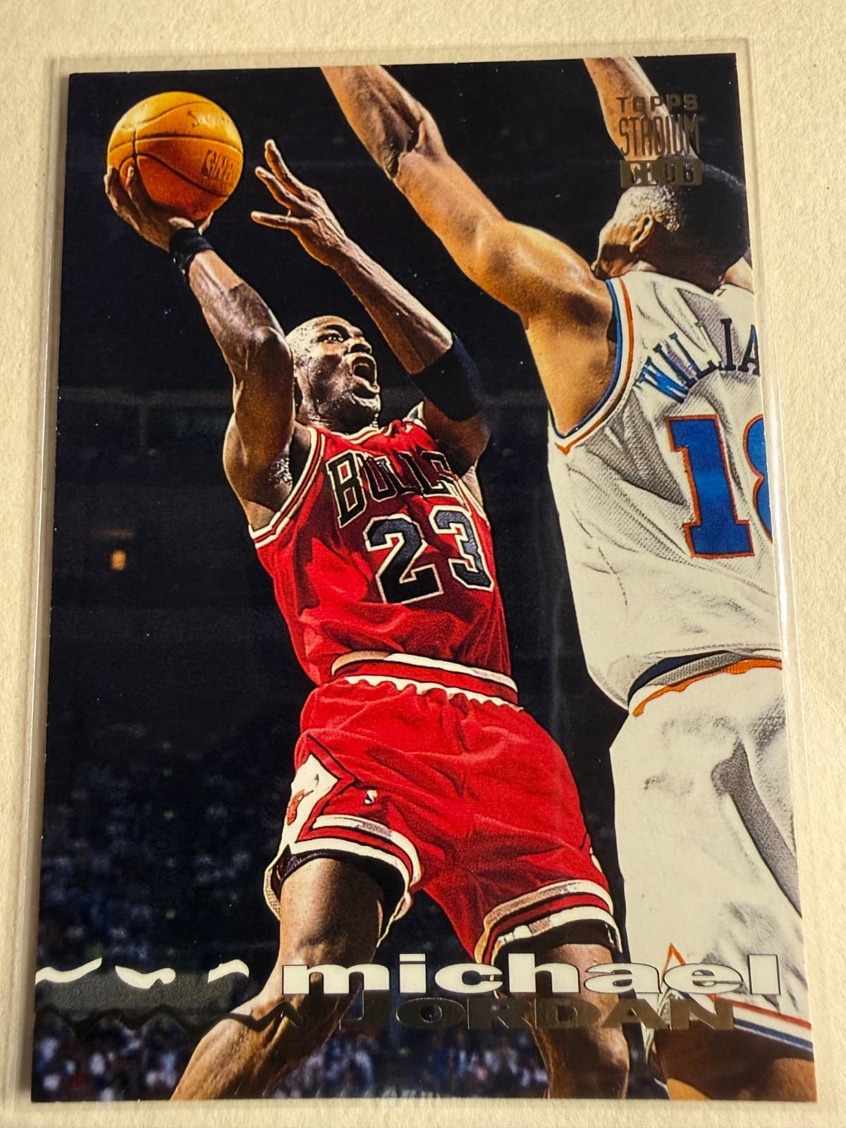 Michael Jordan Chicago 1993 Topps Stadium Club 1993 Topps Stadium Club