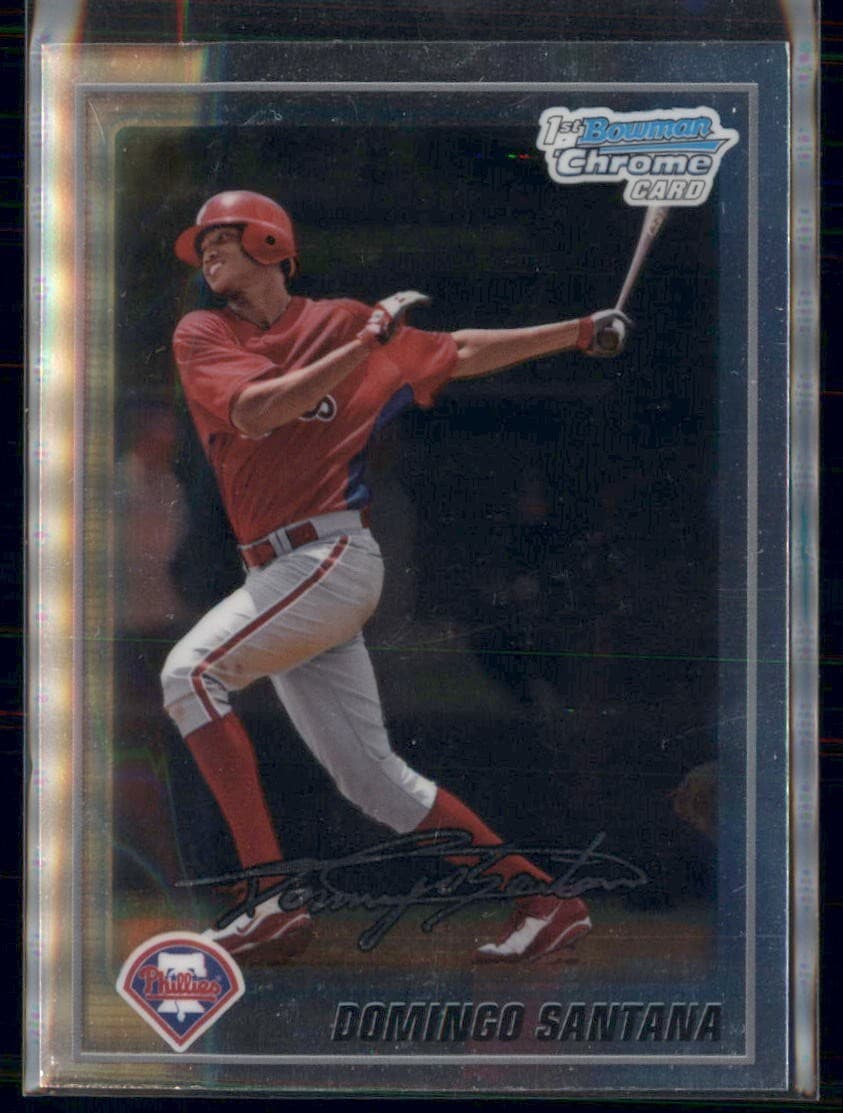 Prospects Domingo Santana 2010 Bowman Chrome 2010 Bowman Chrome
