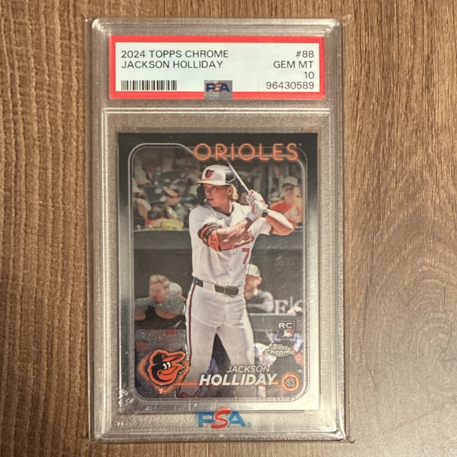 Jackson Holliday Baltimore 2024 Topps