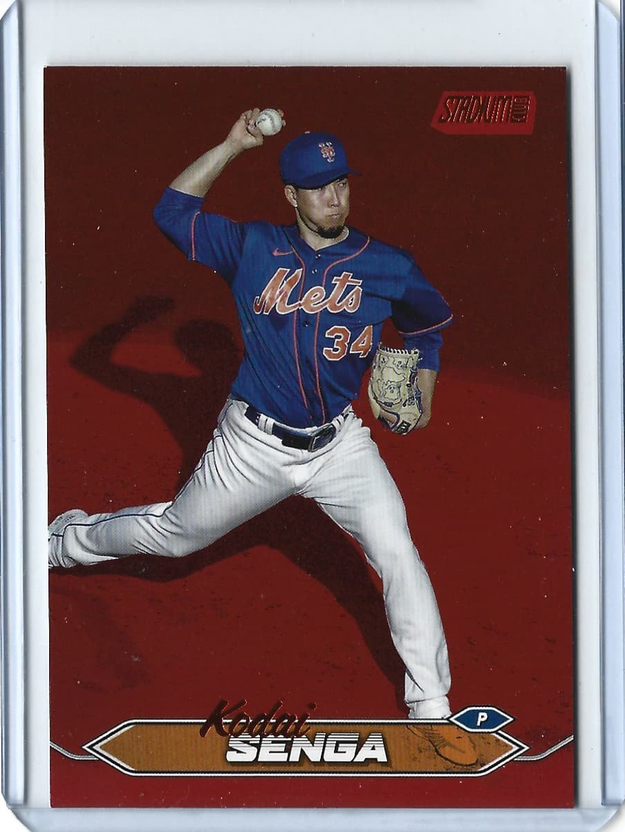 Kodai Senga Red 2024 Topps Stadium Club 2024 Topps Stadium Club