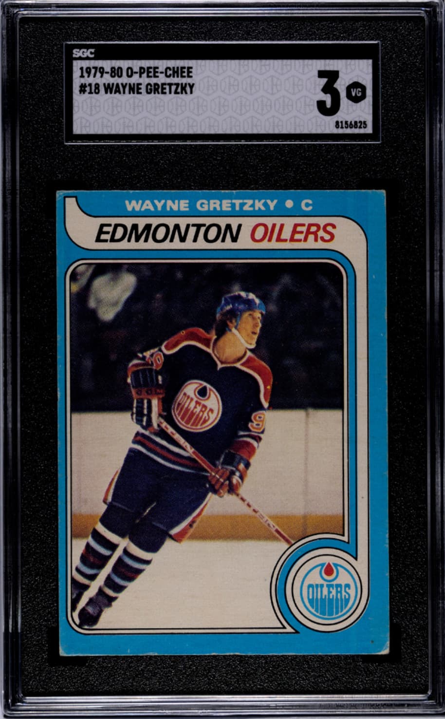 Wayne Gretzky Blue 1979 O-Pee-Chee 1979 O-Pee-Chee blue
