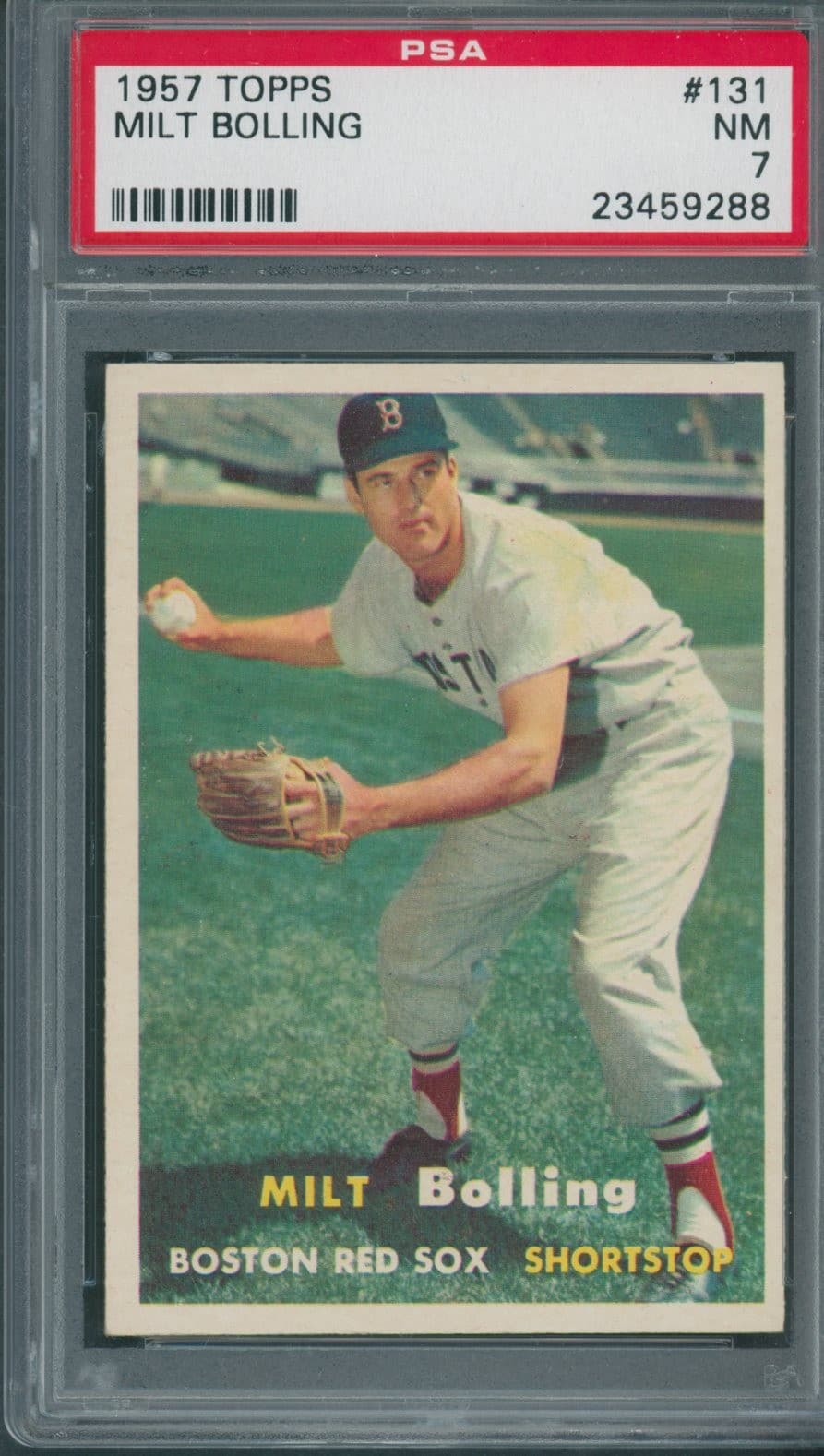 Milt Bolling trading card