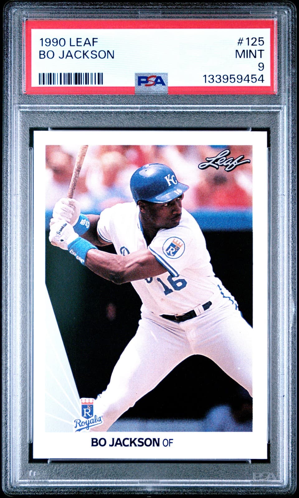 BO JACKSON 1990 Leaf 1990 Leaf