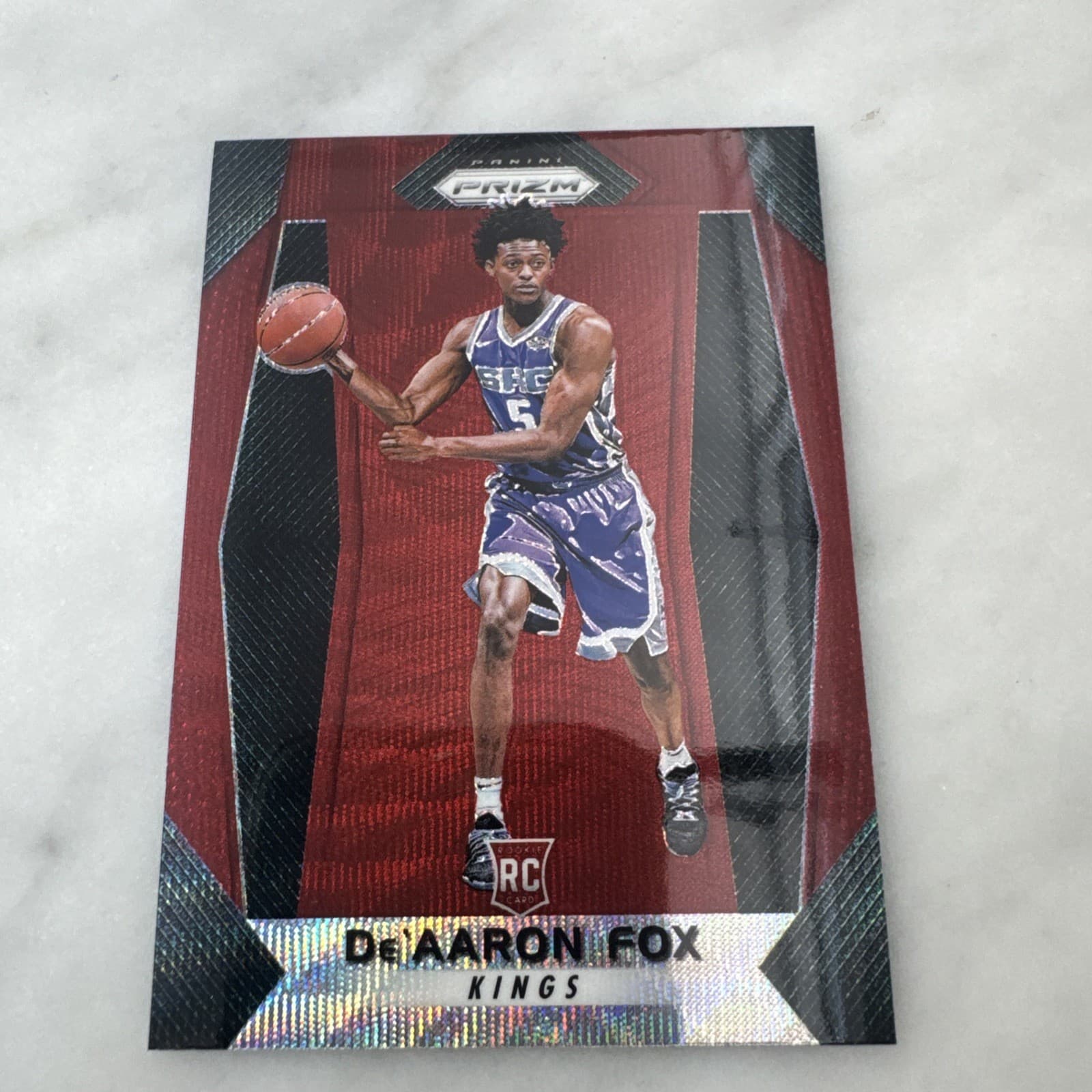 Aaron Fox Ruby 2017 Panini Prizm 2017 Panini Prizm wave