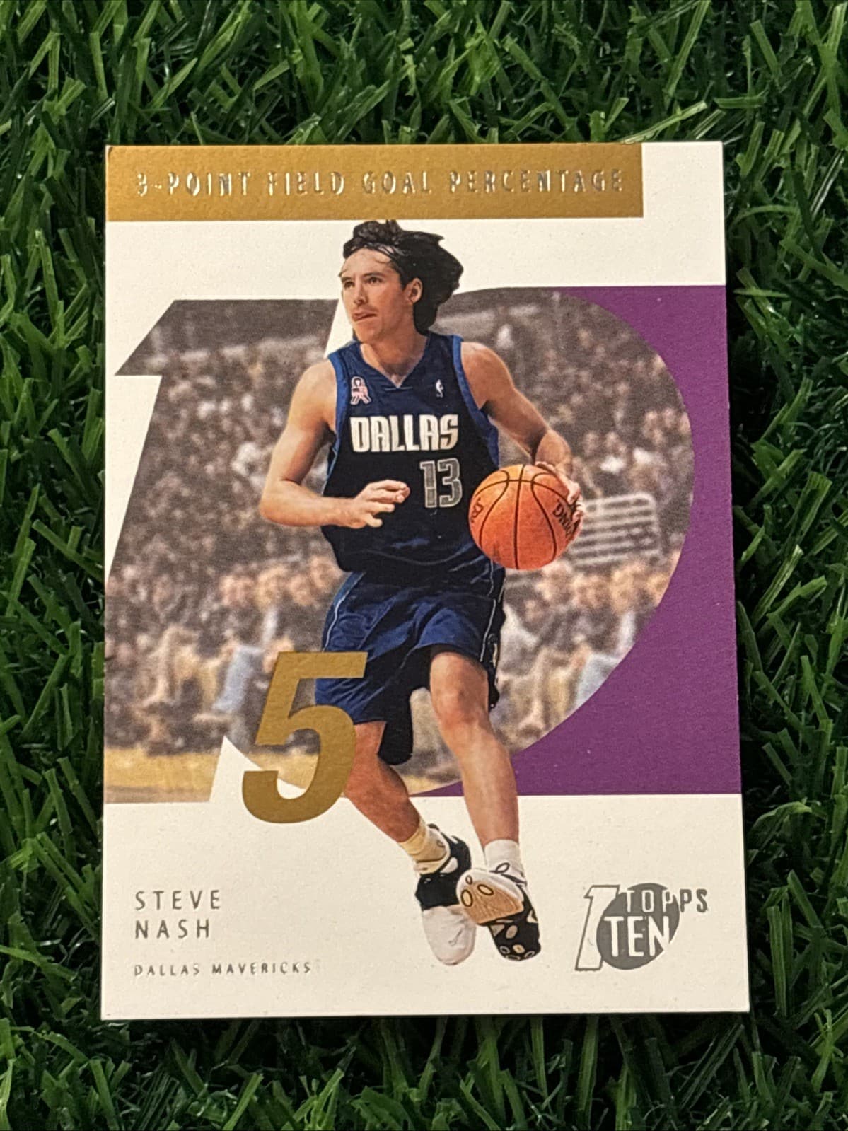 Ten Dallas Mavericks 2002 Topps